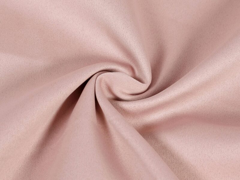 Blackout fabric old pink width by Stofex.