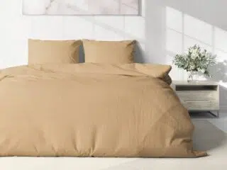 Baumwollbettwäsche - Farbe beige von Stofex.