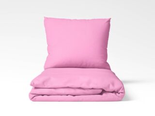 Cotton bed linen pink colour by Stofex.