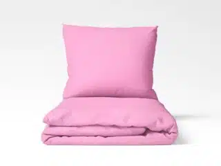 Bettwäsche aus Baumwolle in der Farbe rosa von Stofex.