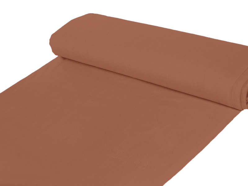 Cotton fabric light brown by Stofex.