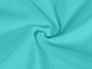 Cotton fabric turquoise by Stofex.