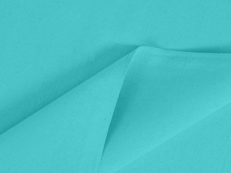 Cotton fabric turquoise by Stofex.