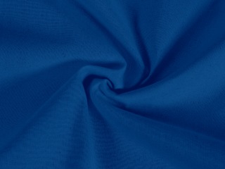 Cotton fabric royal blue by Stofex.