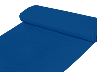 Cotton fabric royal blue by Stofex.