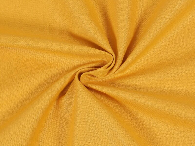 Cotton fabric mango orange by Stofex.