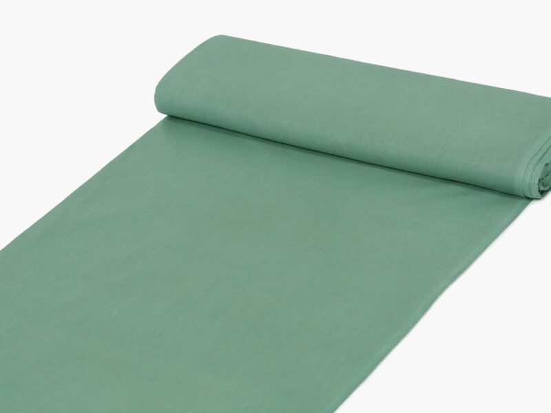 Cotton fabric green by Stofex.