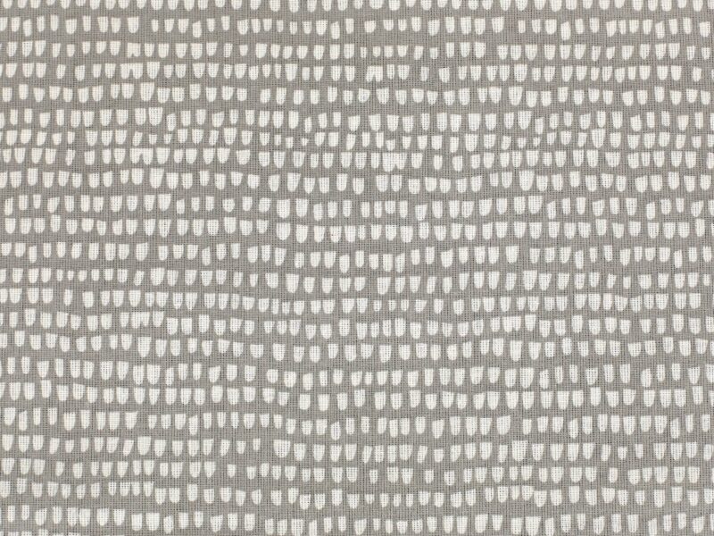 Cotton fabric grains on grey by Stofex.