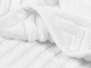 Terry towel / bath towel white - Milla by Stofex.