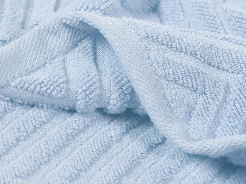 Terry towel / bath towel light blue - Milla by Stofex.