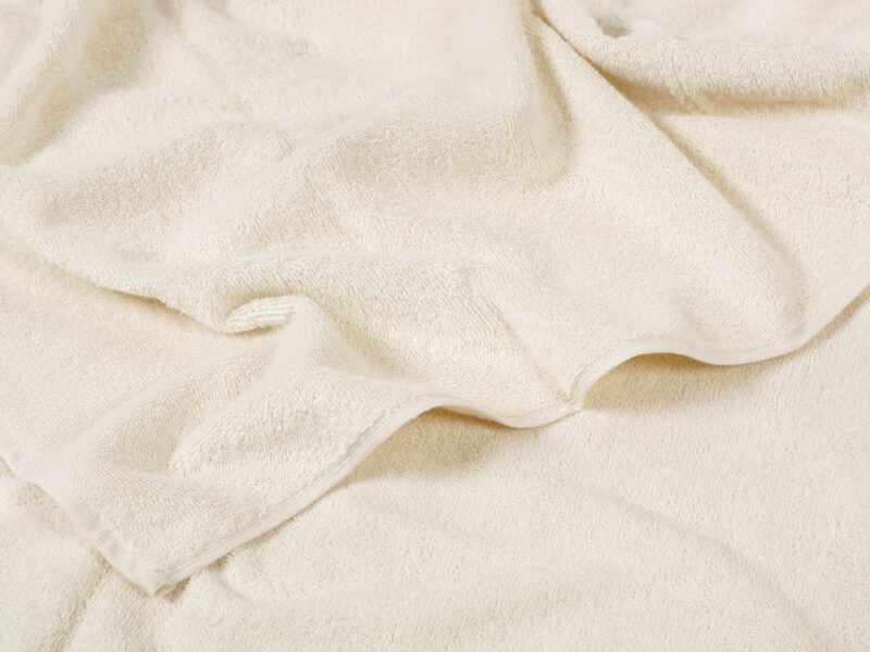 Hotel terry towel / bath towel greige by Stofex.