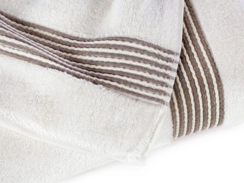 Terry towel / bath towel cream micro exclusive by Stofex.