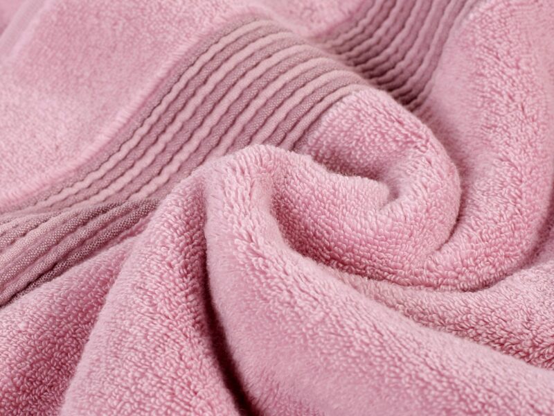 Terry towel / bath towel old pink micro exclusive by Stofex.