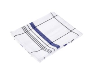 Bamboo kitchen towel blue stripe 50x70 cm by Stofex.