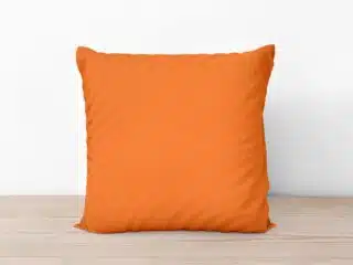 Cotton pillowcase orange by Stofex.