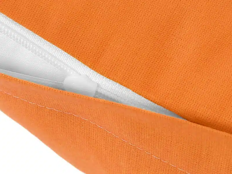 Cotton pillowcase orange by Stofex.