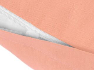 Cotton pillowcase salmon by Stofex.