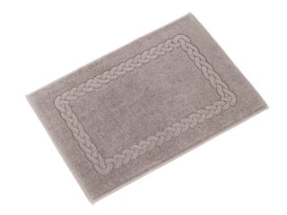 Bathroom terry rug beige 50x70 cm by Stofex.