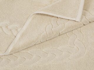 Bathroom terry rug sand 50x70 cm by Stofex.