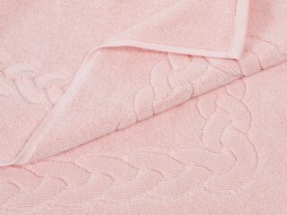 Bathroom terry rug pink 50x70 cm by Stofex.