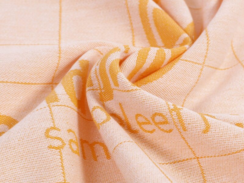 Twill kitchen towel orange 50x70 cm by Stofex.