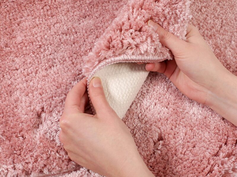 Bathroom mat old pink - by Stofex.