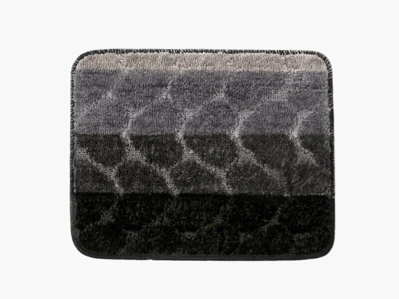 Bathroom rug classic grey - 40x50 cm by Stofex.