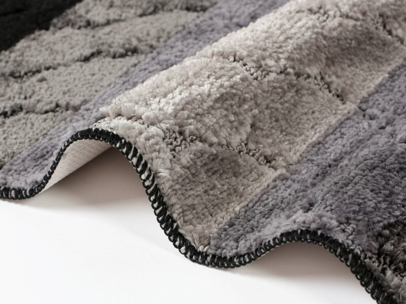 Bathroom rug classic grey by Stofex.