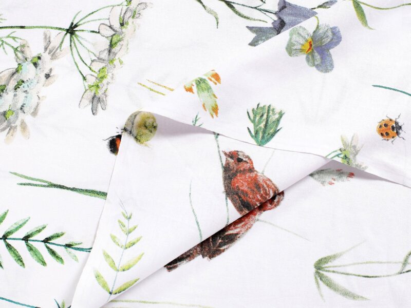 100% Cotton fabric life in nature by Stofex.