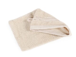 Terry washcloth beige by Stofex.