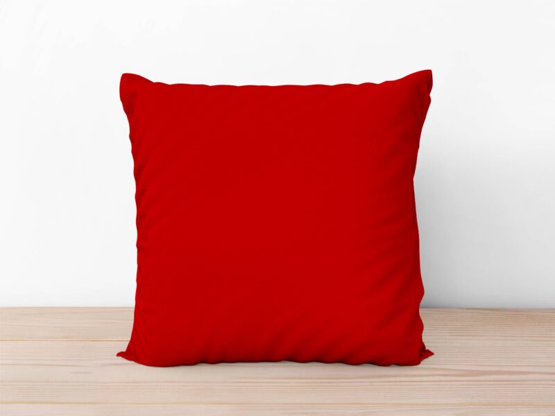 Loneta pillowcase red by Stofex.