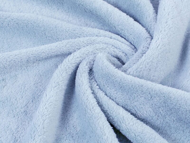 Luxury microflannel blanket light blue 200x230 cm by Stofex.