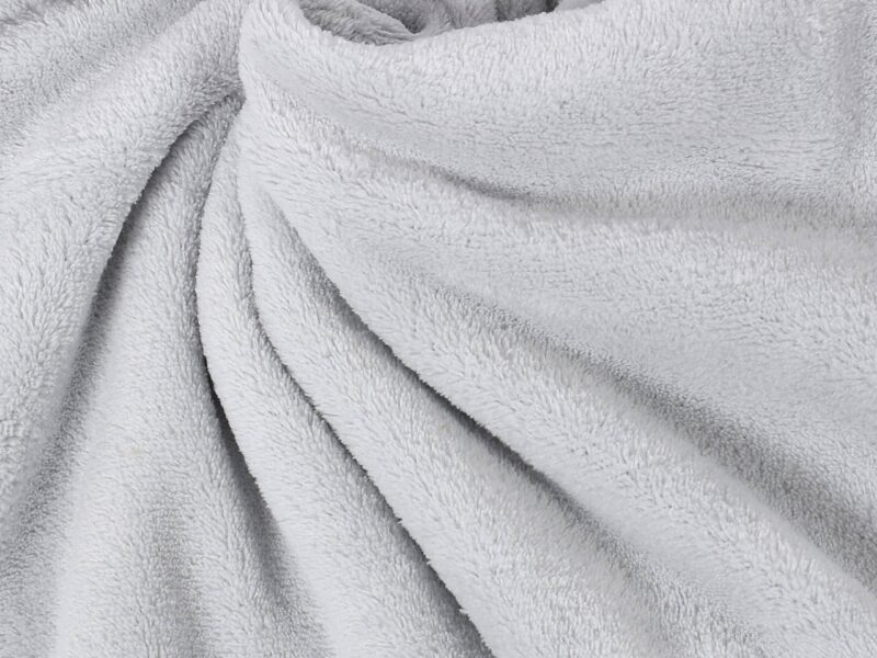 Luxury microflannel blanket grey 200x230 cm by Stofex.