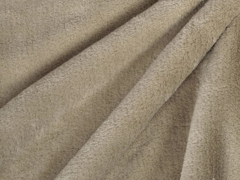 Luxury microflannel blanket beige 200x230 cm by Stofex.