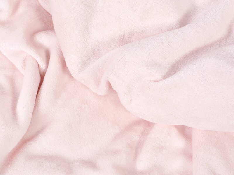 Luxury microflannel blanket light pink 200x230 cm by Stofex.