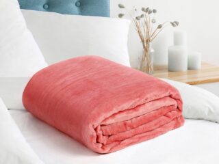 Microflannel blanket coral 150x200 cm by Stofex.