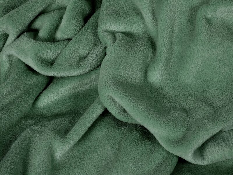 Microflannel blanket bottle green 150x200 cm by Stofex.