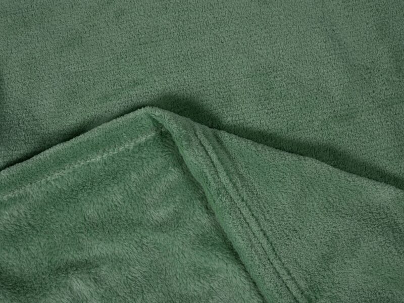 Microflannel blanket bottle green 150x200 cm by Stofex.