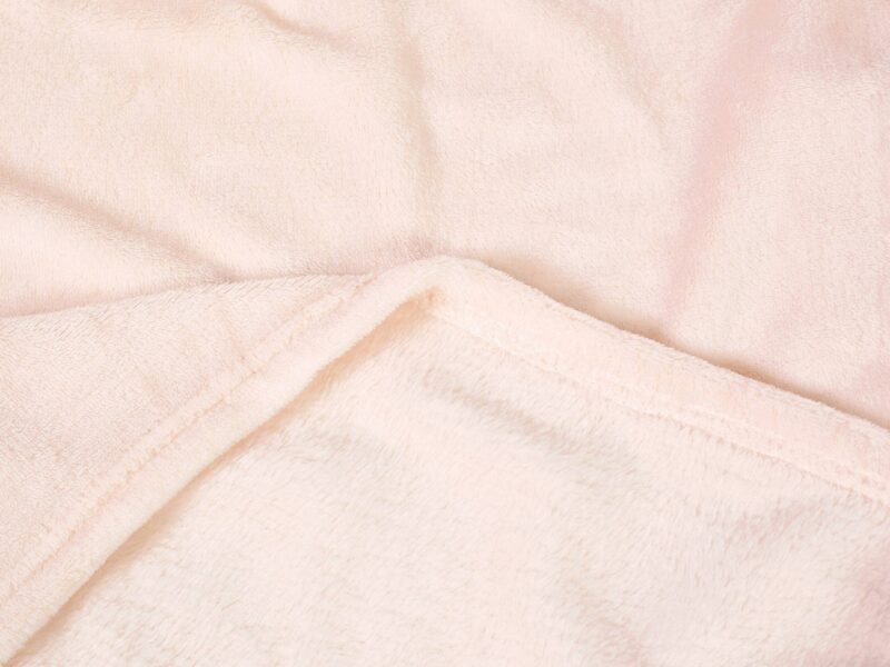 Microflannel blanket champagne pink 150x200 cm by Stofex.