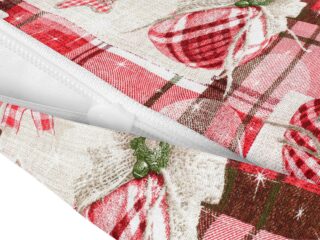 Christmas LONETA pillowcase red Christmas by Stofex.