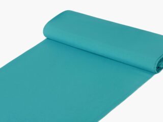 Decorative fabric LONETA turquoise width 140 cm by Stofex.