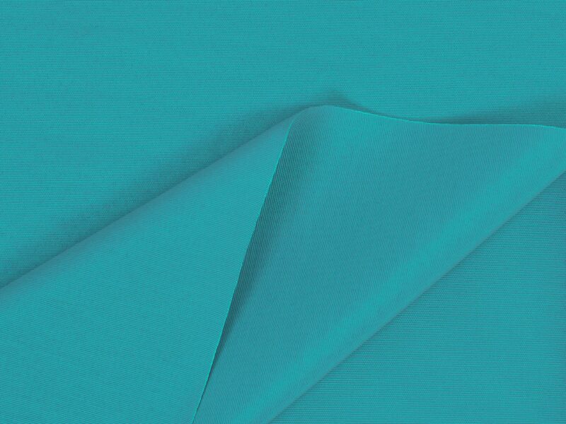 Decorative fabric LONETA turquoise width 140 cm by Stofex.