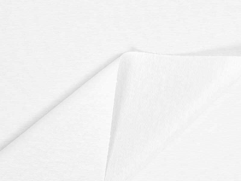 Decorative fabric LONETA white width 140 cm by Stofex.