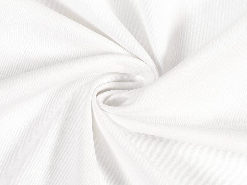 Decorative fabric LONETA white width 140 cm by Stofex.