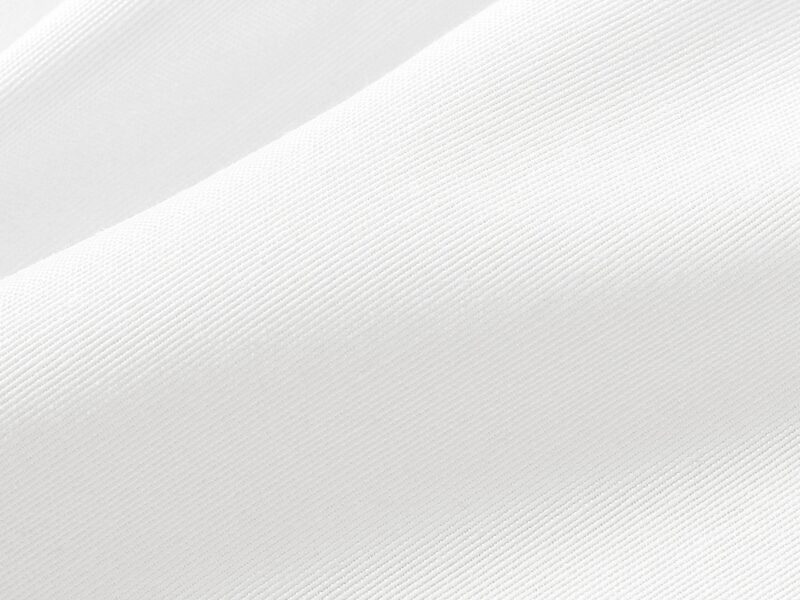 Decorative fabric LONETA white width 140 cm by Stofex.