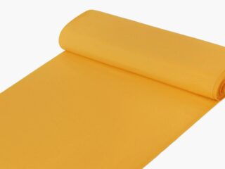 Decorative fabric LONETA mustard width 140 cm by Stofex.