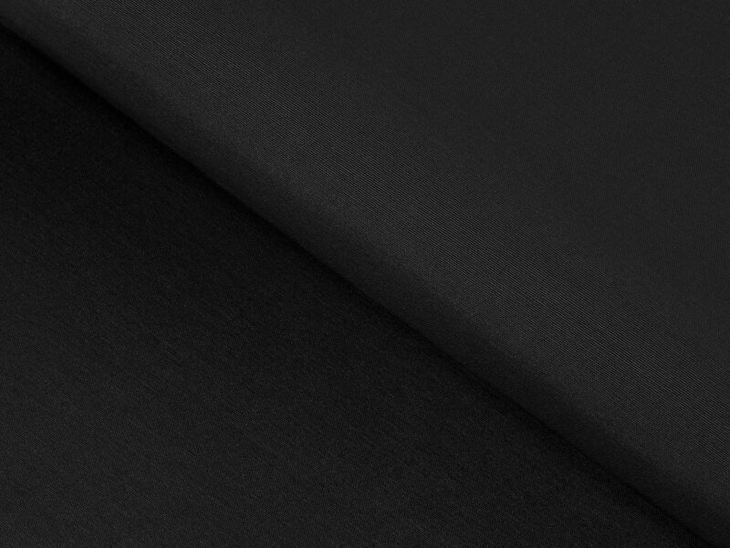 Decorative fabric LONETA ultra black width 140 cm by Stofex.