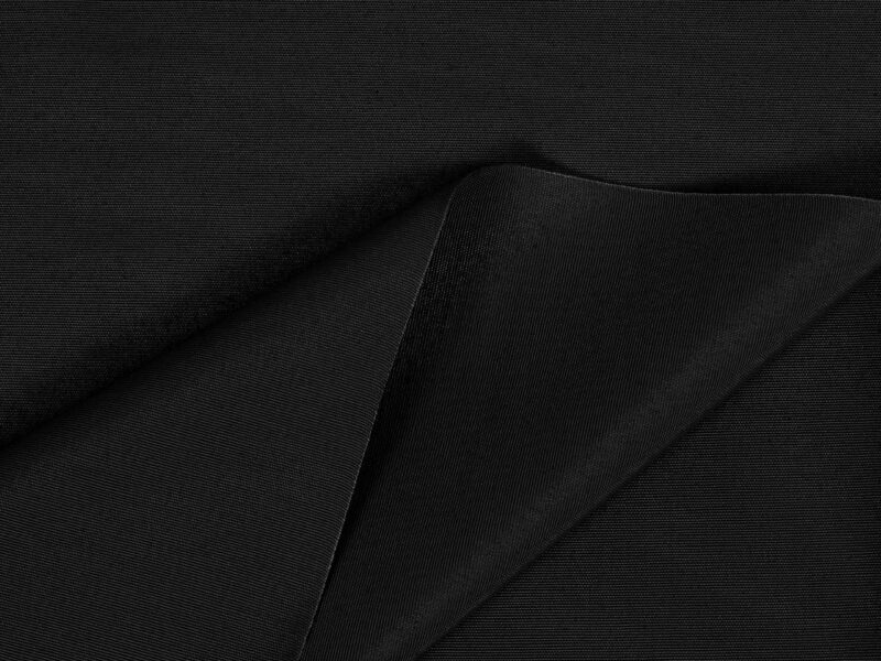 Decorative fabric LONETA ultra black width 140 cm by Stofex.