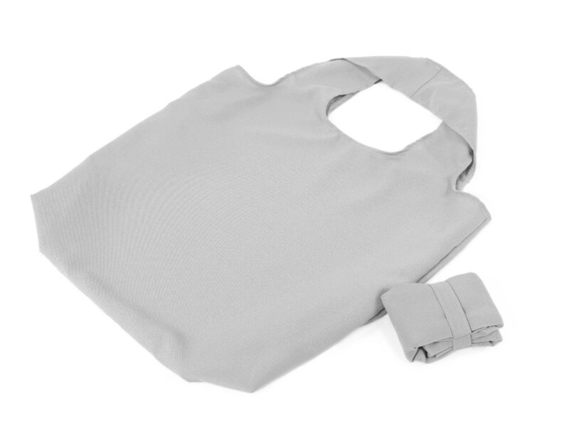 Compact shopping bag light grey by Stofex.