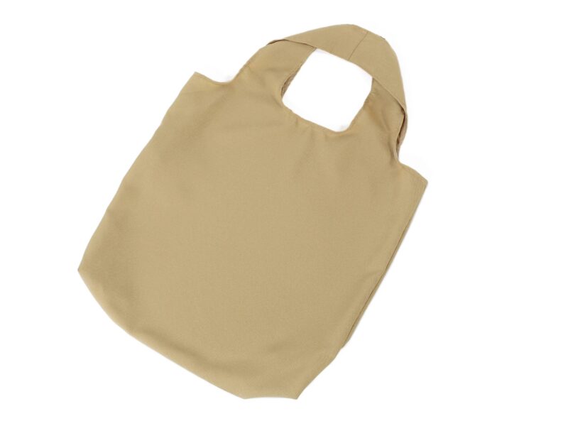 Compact shopping bag brown by Stofex.